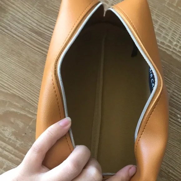 Acqua di Parma Tan Leather Men's Bag - Picture 4 of 4